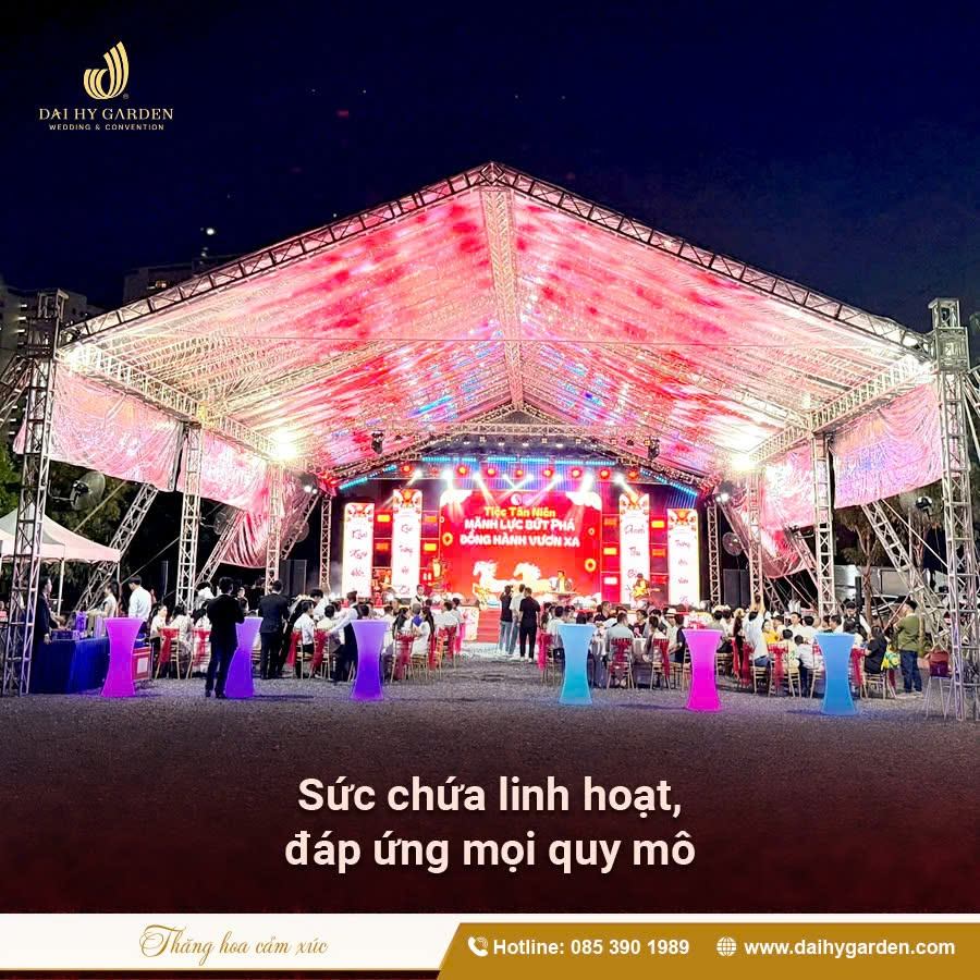 TIỆC KHAI TRƯƠNG TRỌN GÓI CHO DOANH NGHIỆP TẠI ĐẠI HỶ GARDEN