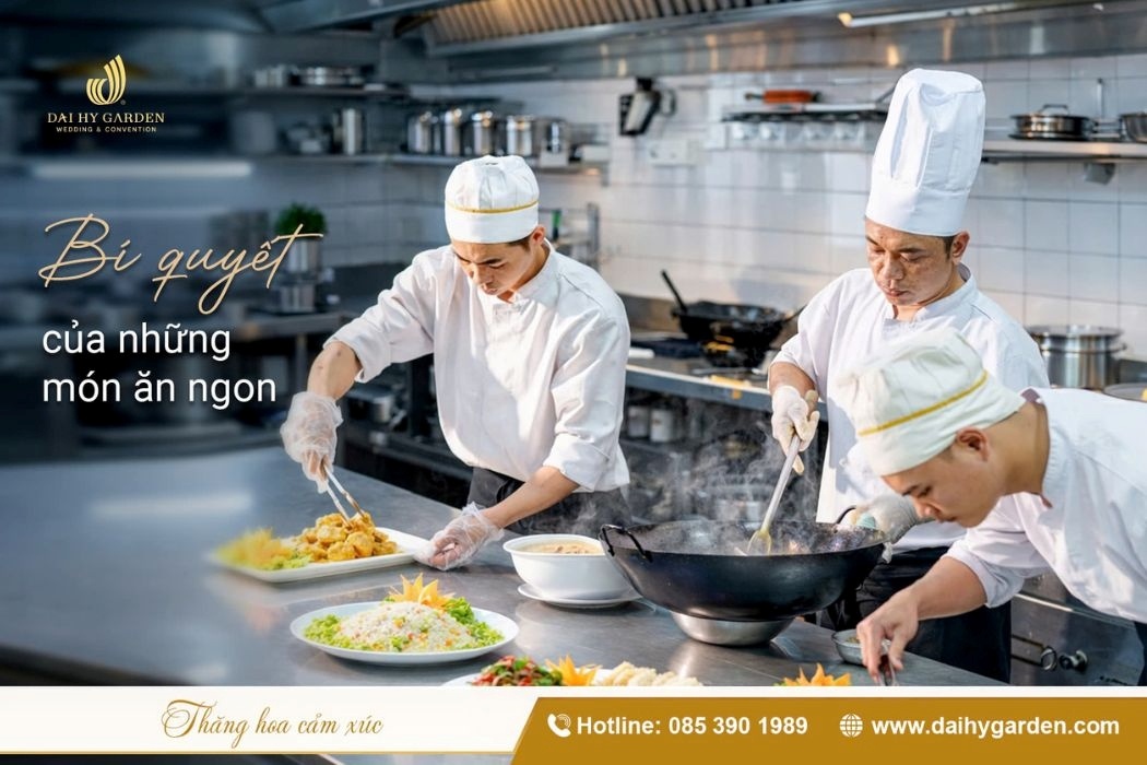 Đằng Sau Mỗi Món Ăn Trong Thực Đơn Tiệc Của Đại Hỷ Garden