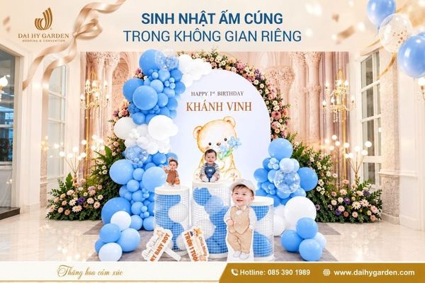 Đặt Tiệc Sinh Nhật Từ Mấy Bàn Thì Có Không Gian Riêng?