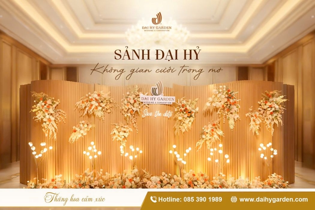 Sảnh Đại Hỷ – Không Gian Cưới Trong Mơ