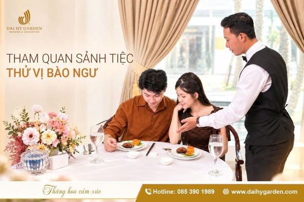 Tham Quan Sảnh Tiệc, Thử Vị Bào Ngư Tại Đại Hỷ Garden