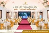 Vì Sao Hoa Tươi Luôn Là “Điểm Cộng” Cho Sảnh Cưới?