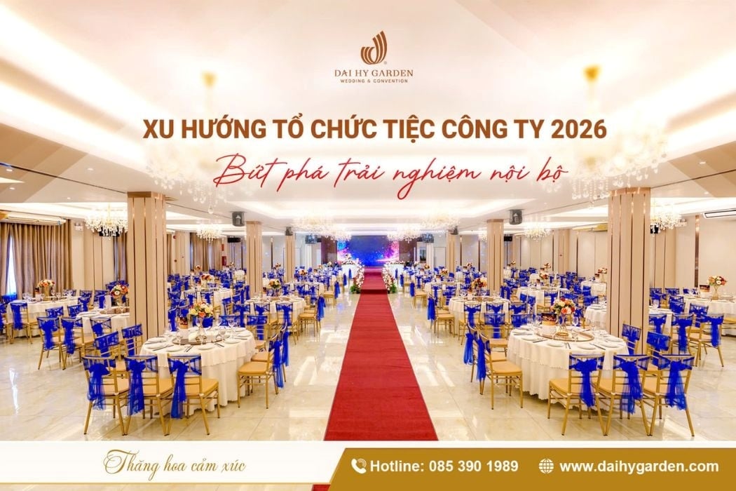 Xu Hướng Tổ Chức Tiệc Công Ty 2026 – Bứt Phá Trải Nghiệm Nội Bộ