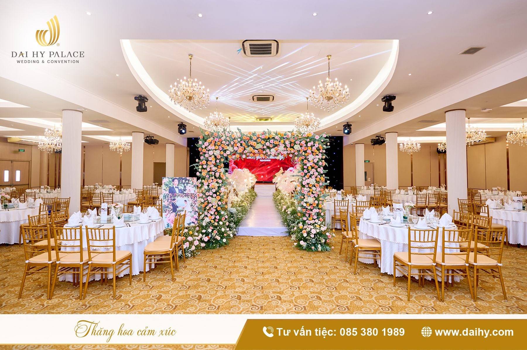 ƯU ĐÃI LỚN NHẤT LỊCH SỬ CỦA NHÀ HÀNG TIỆC CƯỚI ĐẠI HỶ PALACE