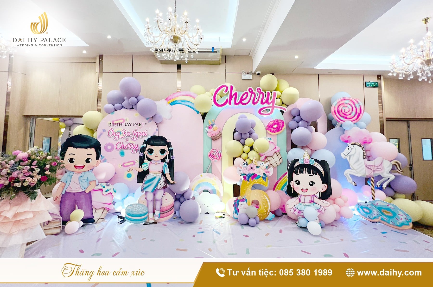 KINH NGHIỆM TỔ CHỨC TIỆC SINH NHẬT HOÀN HẢO