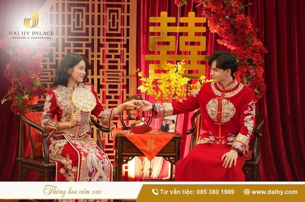 NHÀ HÀNG TIỆC CƯỚI NGƯỜI HOA SANG TRỌNG CHUẨN PHONG CÁCH Á ĐÔNG