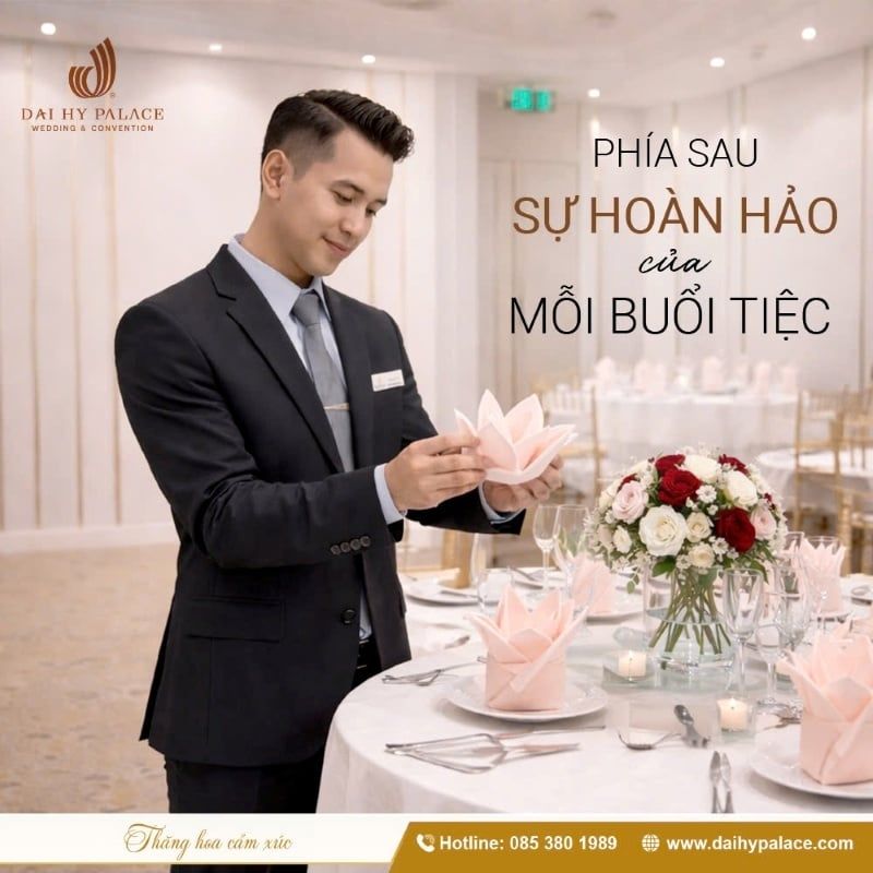 Đội Ngũ Phục Vụ – Chìa Khóa Của Mọi Buổi Tiệc Thành Công