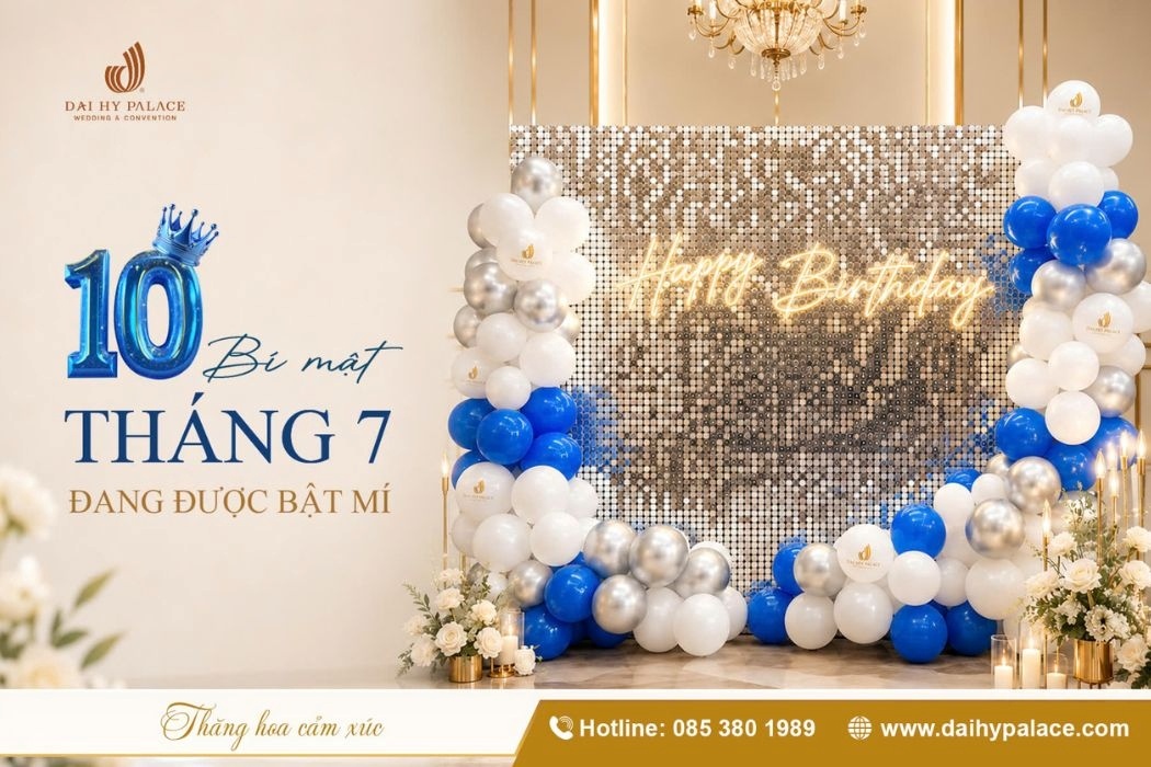 Bí Mật Đằng Sau Con Số 10 Và Chương Trình Ưu Đãi Sinh Nhật Độc Quyền Tại Đại Hỷ Palace