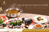 Lẩu Cá Mú Cải Chua Tứ Xuyên – Hương Vị Mới Chinh Phục Mọi Bữa Tiệc Tại Đại Hỷ Palace
