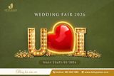 Wedding Fair 2026 “U ♥ I” Tại Đại Hỷ Palace: Dấu Ấn Cưới Riêng Biệt