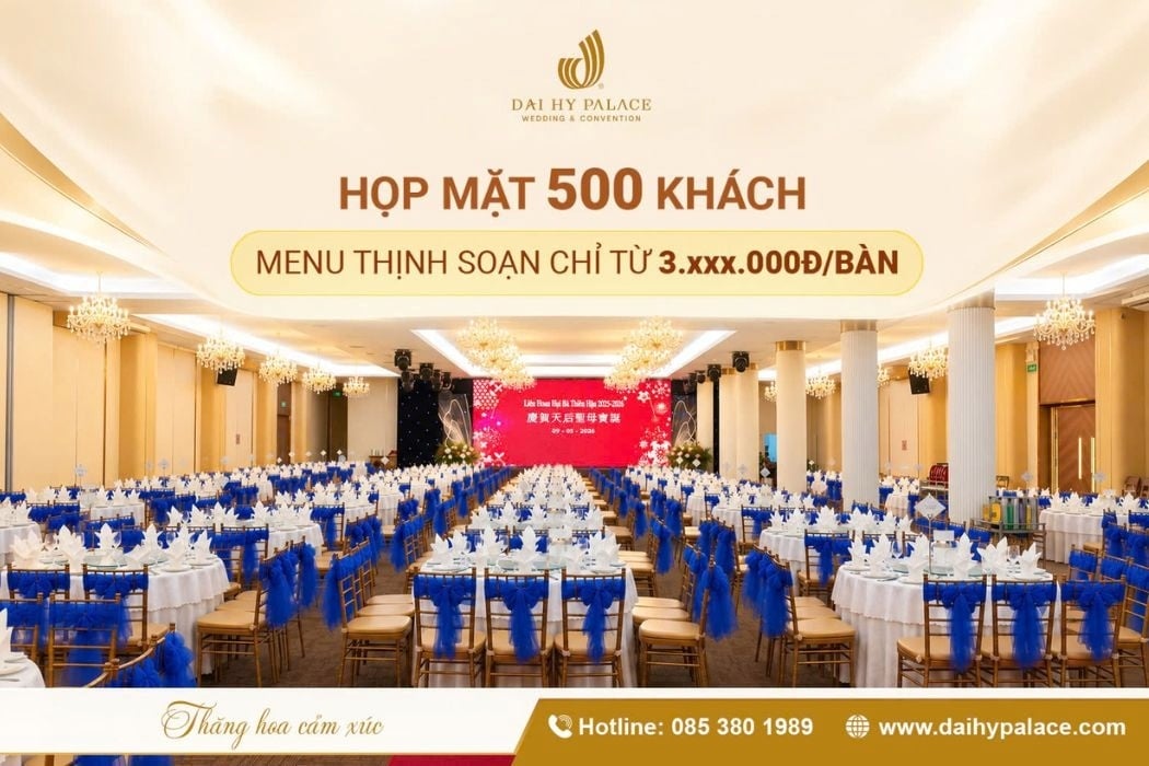 Tiệc Họp Mặt Thịnh Soạn – Set Menu Đặc Biệt Từ 3.xxx.000Đ/Bàn