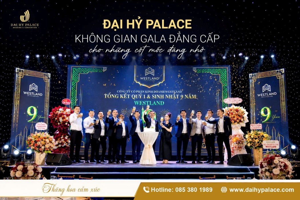 Đại Hỷ Palace - Không Gian Gala Đẳng Cấp Cho Những Cột Mốc Đáng Nhớ
