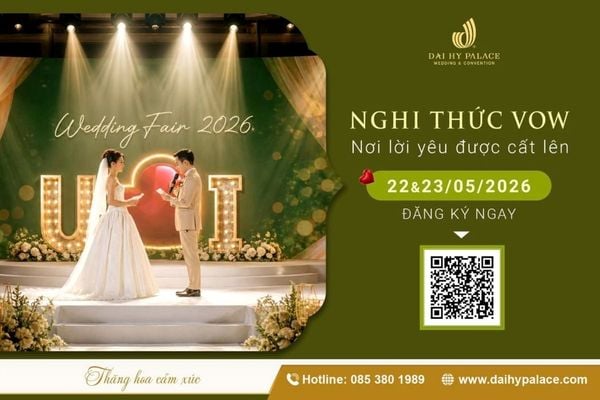 Wedding Fair 2026: Trải Nghiệm Lễ Vow Đầy Cảm Xúc Cho Ngày Cưới Trong Mơ