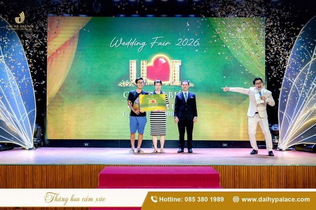 Chúc Mừng Những Hành Khách May Mắn Nhất Tại Wedding Fair 2026 U ♥ I