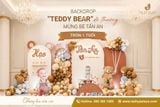 Ý Tưởng Trang Trí Sinh Nhật 1 Tuổi Chủ Đề “Teddy Bear” Dễ Thương Cho Bé