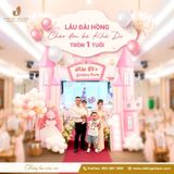 Tiệc Thôi Nôi Trong Lâu Đài Hồng Cổ Tích Của Bé Khả Di Tại Đại Hỷ Palace