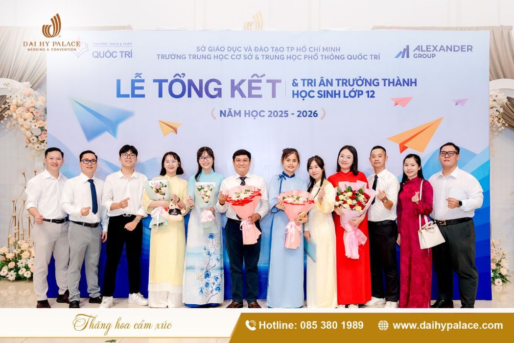 Cơ sở vật chất hiện đại nâng tầm cảm xúc cho buổi Lễ trưởng thành