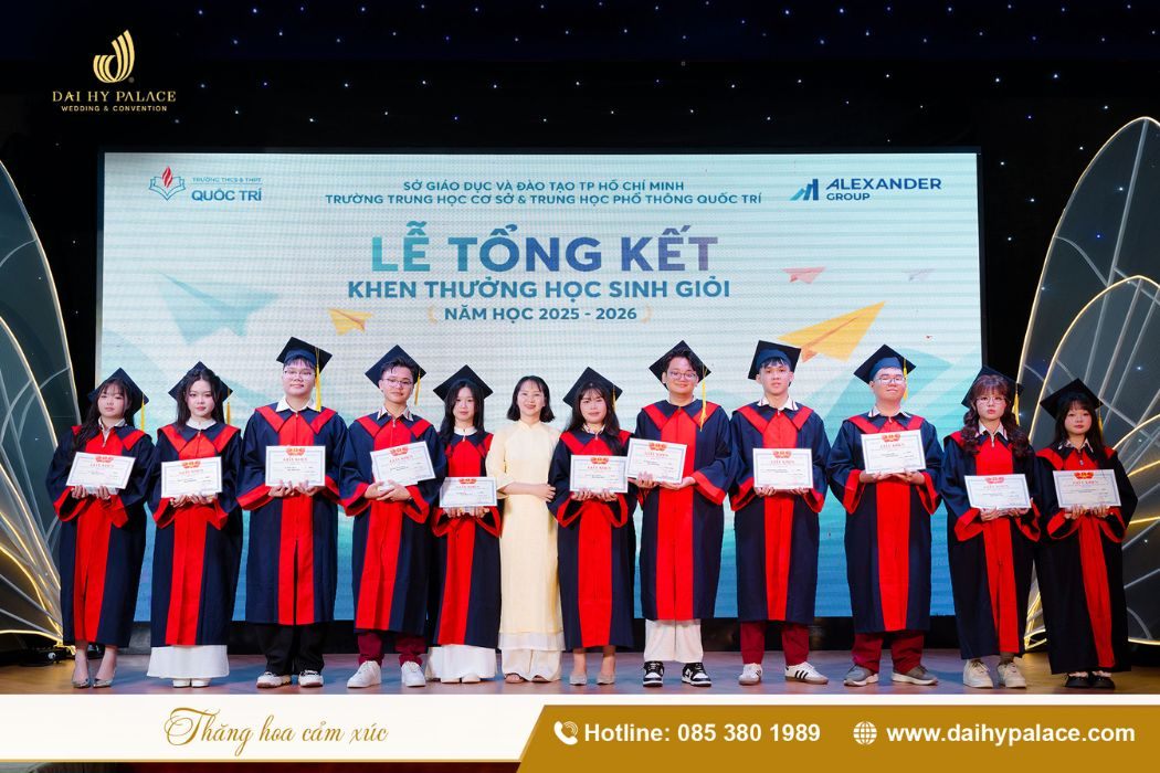 Cơ sở vật chất hiện đại nâng tầm cảm xúc cho buổi Lễ trưởng thành