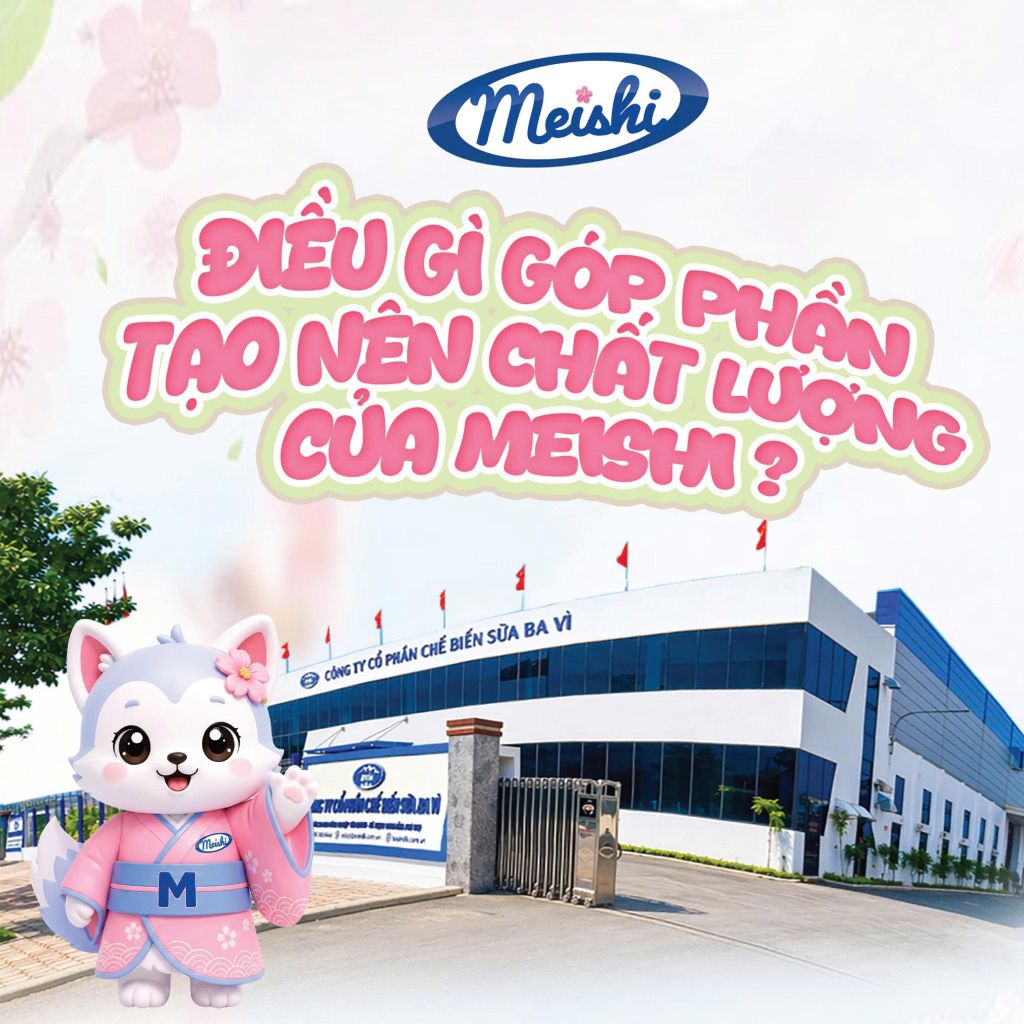 ĐIỀU GÌ GÓP PHẦN TẠO NÊN CHẤT LƯỢNG CỦA MEISHI ?
