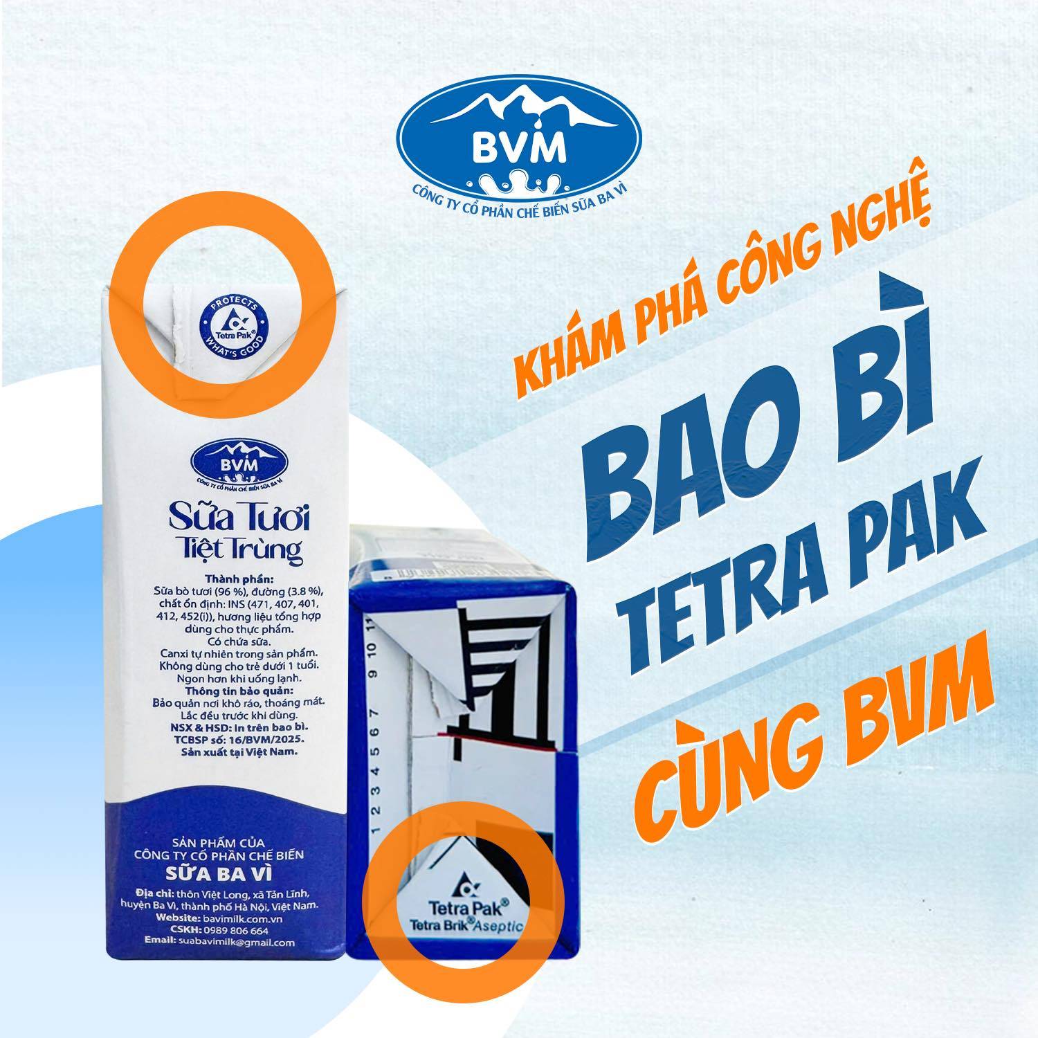 Khám phá công nghệ bao bì Tetra Pak cùng BVM