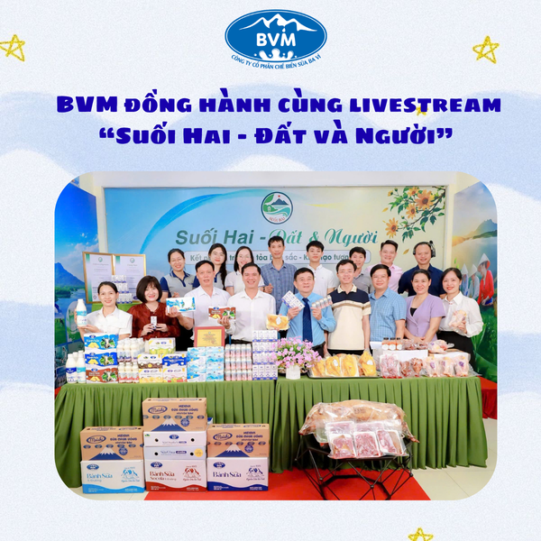 BVM ĐỒNG HÀNH CÙNG LIVESTREAM PHIÊN SỐ 05 “SUỐI HAI – ĐẤT & NGƯỜI”