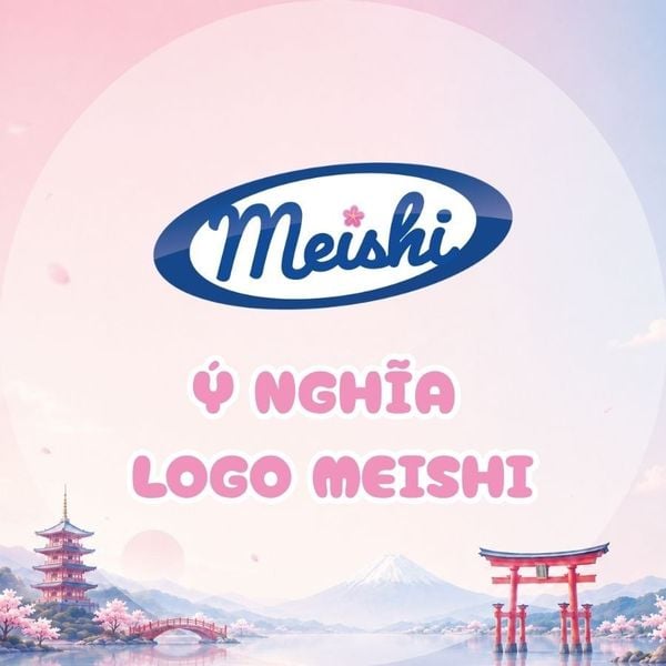 Logo Meishi: Dấu ấn tinh thần Nhật Bản trong từng đường nét