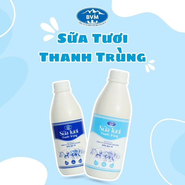 Sữa tươi thanh trùng BVM