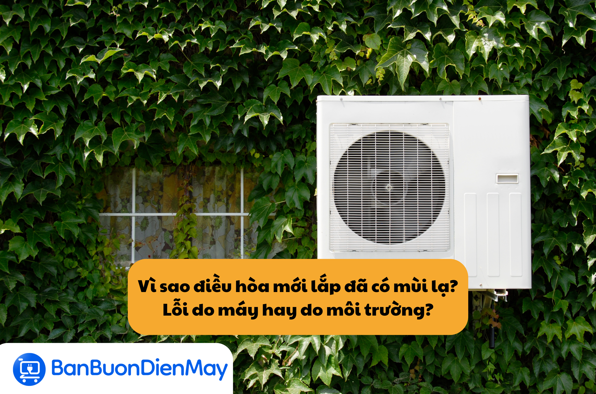 Vì sao điều hòa mới lắp đã có mùi lạ? Lỗi do máy hay do môi trường?