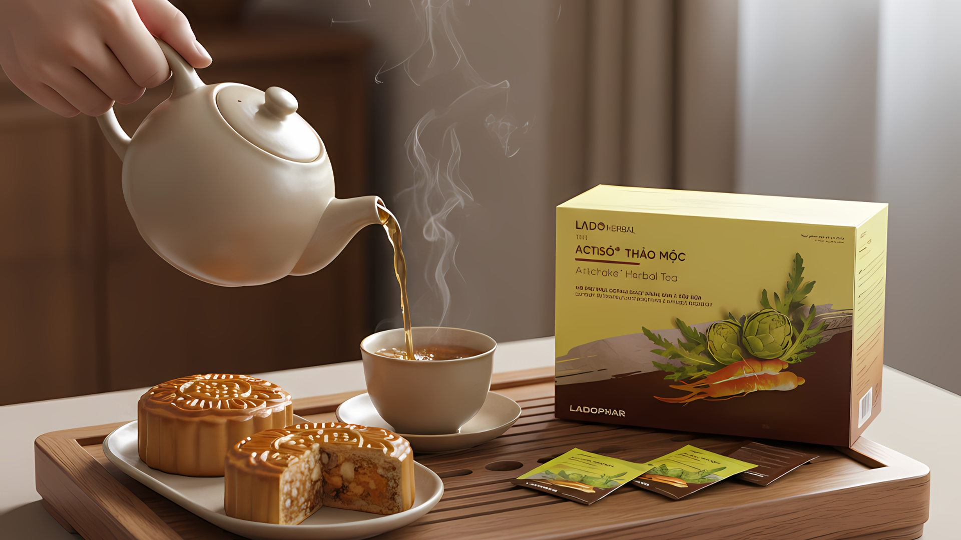 Trung Thu trọn vị – Ăn bánh, uống trà, an nhiên cùng Ladophar