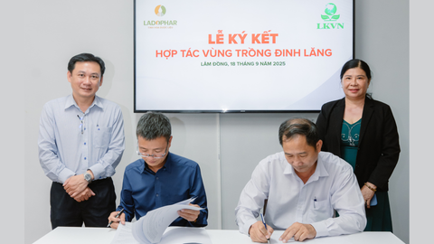 Ladophar Ký Kết Hợp Tác Chiến Lược Cùng LKVN: Bước Tiến Mới Trên Hành Trình Nâng Tầm Dược Liệu Việt