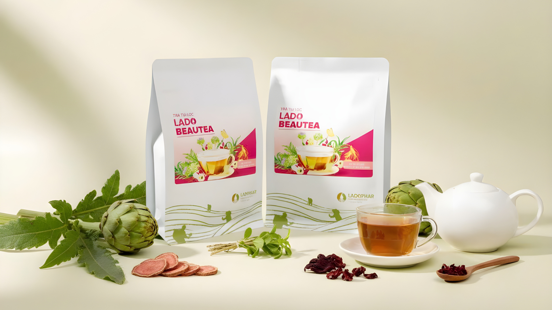 Ladophar chính thức ra mắt BEAUTEA – Trà thảo mộc làm đẹp da từ thiên nhiên