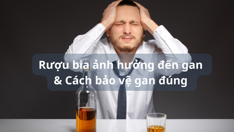 Rượu bia ảnh hưởng đến gan như thế nào? Cách bảo vệ gan đúng cách