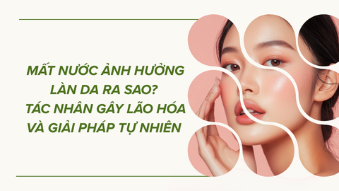 Mất Nước Ảnh Hưởng Làn Da Ra Sao? Tác Nhân Gây Lão Hóa Và Giải Pháp