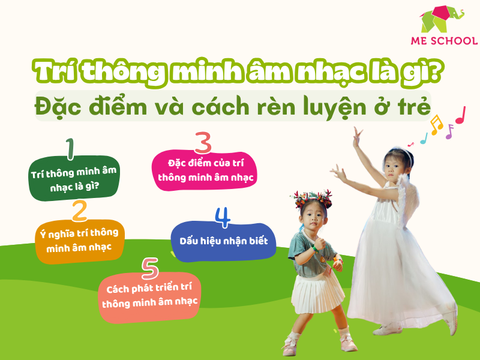 Trí thông minh âm nhạc là gì? Đặc điểm và cách rèn luyện ở trẻ