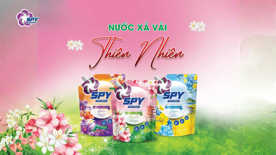 Nước xả vải SPY Nature Care - Nhẹ nhàng dệt làn hương