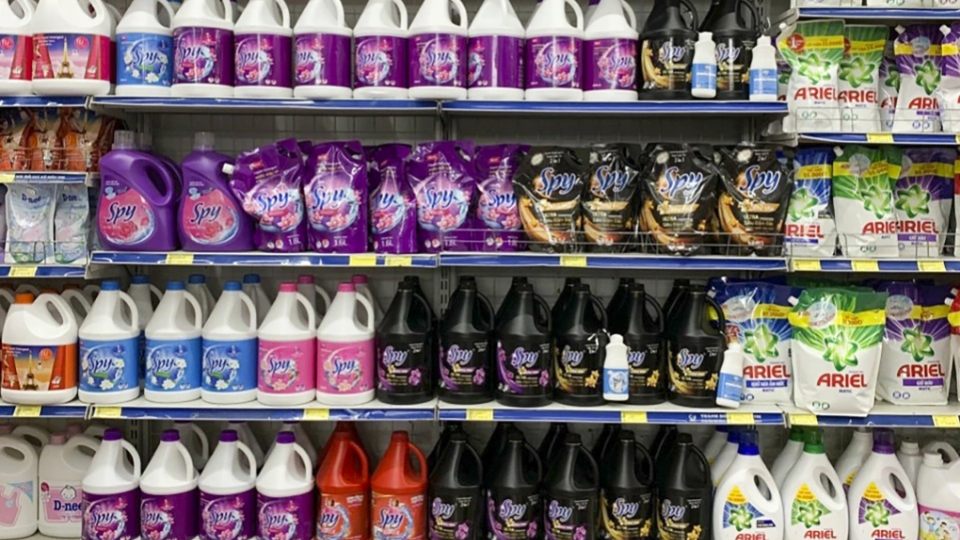 Quá trình phát triển của thương hiệu nước giặt Spy