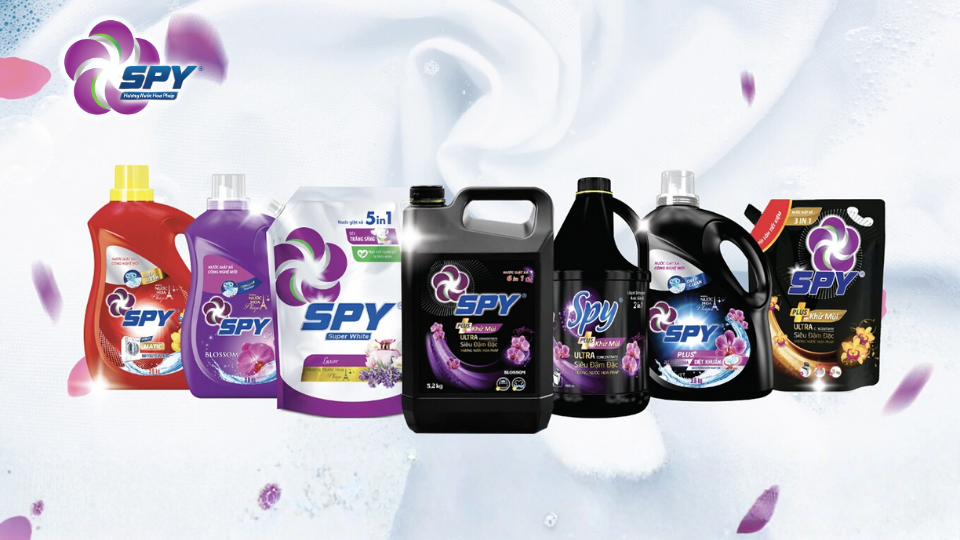 SPY - Thương hiệu nước giặt xả được nhiều người tiêu dùng đón nhận