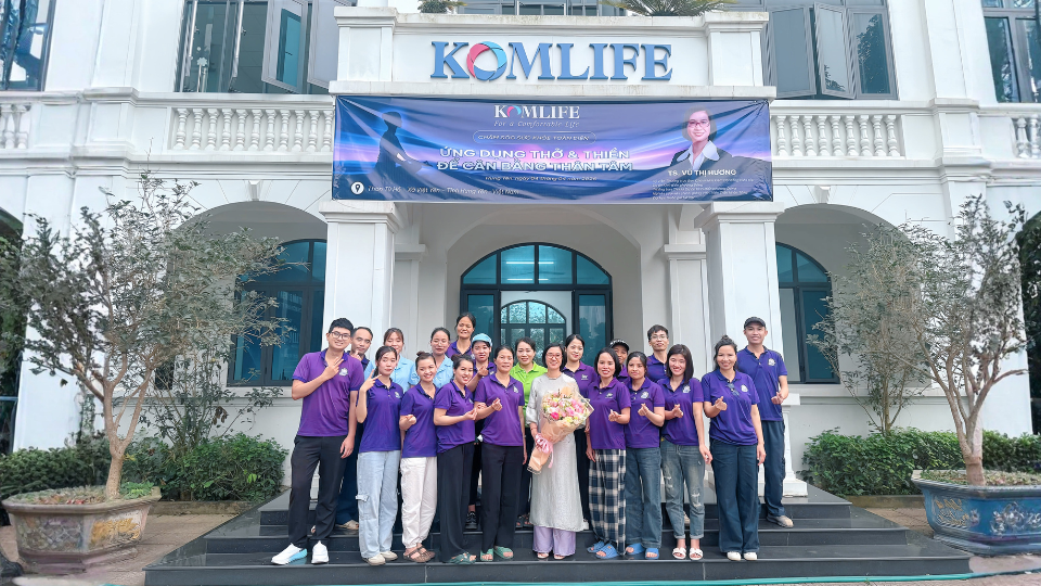 KomLife Việt Nam: Nâng tầm chất lượng đời sống nhân lực là sứ mệnh của doanh nghiệp