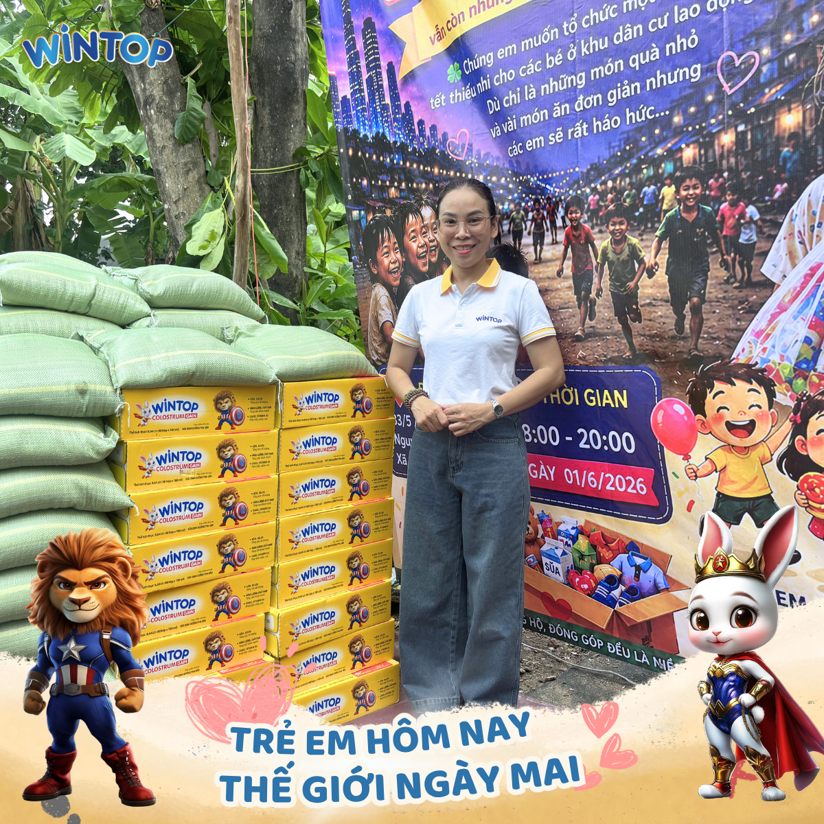 RECAP: NGÀY HỘI THIẾU NHI - CHIA SẺ YÊU THƯƠNG CÙNG WINTOP & NHÓM THIỆN NGUYỆN ĐÊM SÀI GÒN