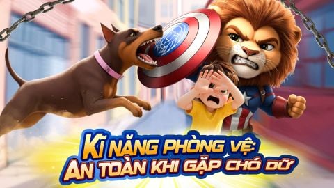|OFFICIAL| PHIM HOẠT HÌNH: KĨ NĂNG PHÒNG VỆ - AN TOÀN KHI GẶP CHÓ DỮ