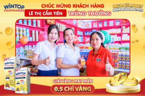 KHÁCH HÀNG TRÚNG VÀNG CHƯƠNG TRÌNH 