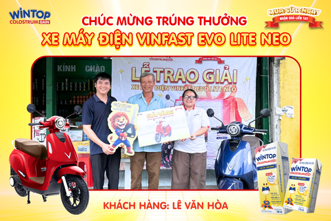 KHÁCH HÀNG TRÚNG XE MÁY ĐIỆN VINFAST EVO LITE NEO CHƯƠNG TRÌNH 