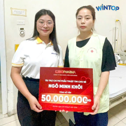 [RECAP] WINTOP ĐỒNG HÀNH CÙNG CHƯƠNG TRÌNH “TRÁI TIM CHO EM” – CHIA SẺ YÊU THƯƠNG ĐẾN EM NHỎ KÉM MAY MẮN