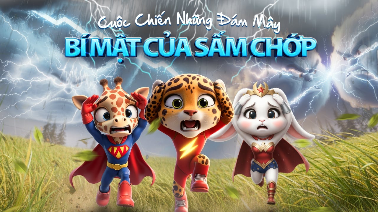 |OFFICIAL| PHIM HOẠT HÌNH: Cuộc chiến của những đám mây - Bí mật của sấm chớp