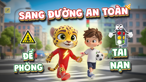 |OFFICIAL| PHIM HOẠT HÌNH: Sang đường an toàn - Đề phòng tai nạn