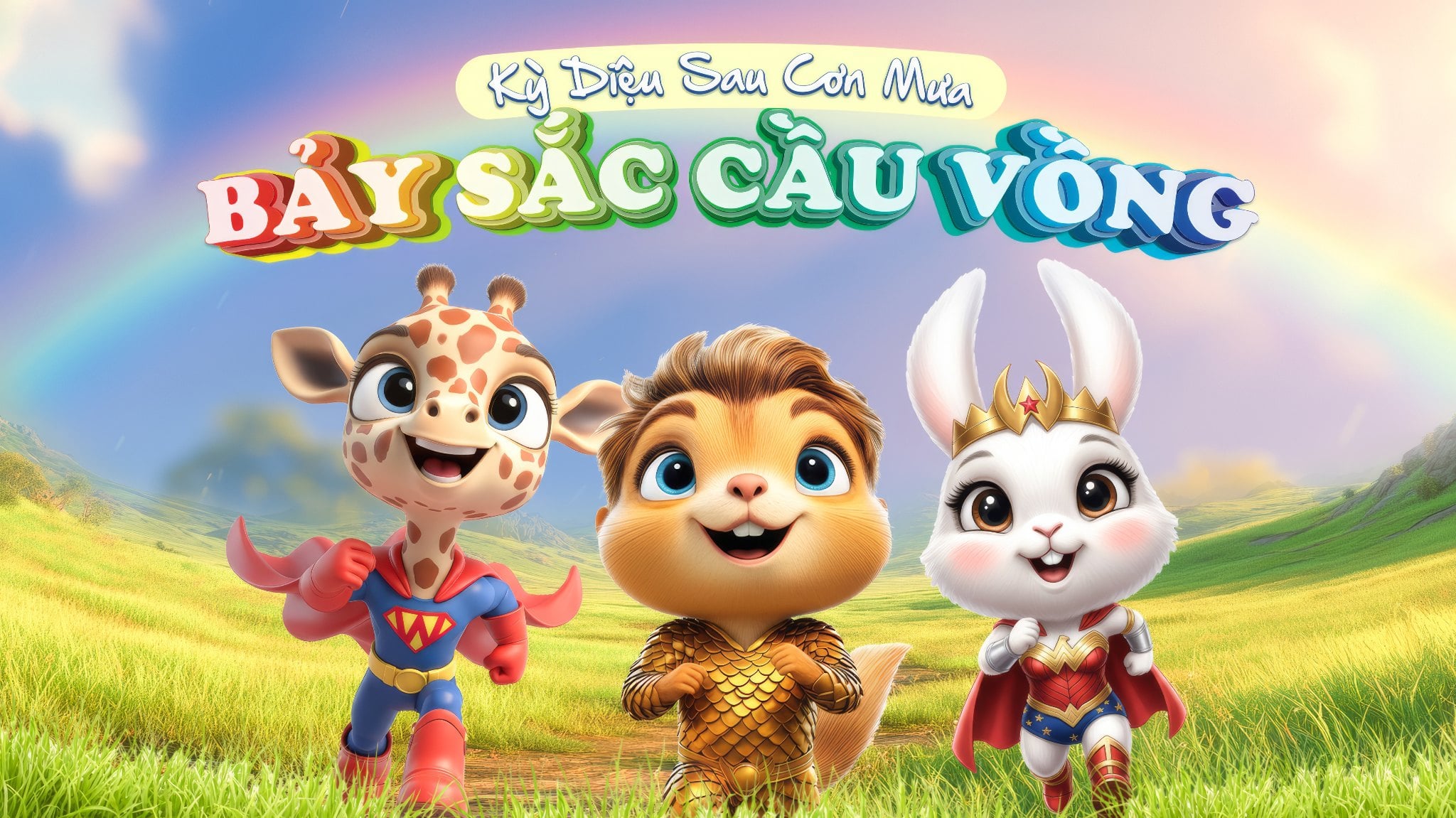 |OFFICIAL| PHIM HOẠT HÌNH: Kì diệu sau cơn mưa – Bảy sắc cầu vồng