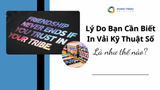 Lí do bạn cần biết về in kỹ thuật số trên vải để tránh bị lừa