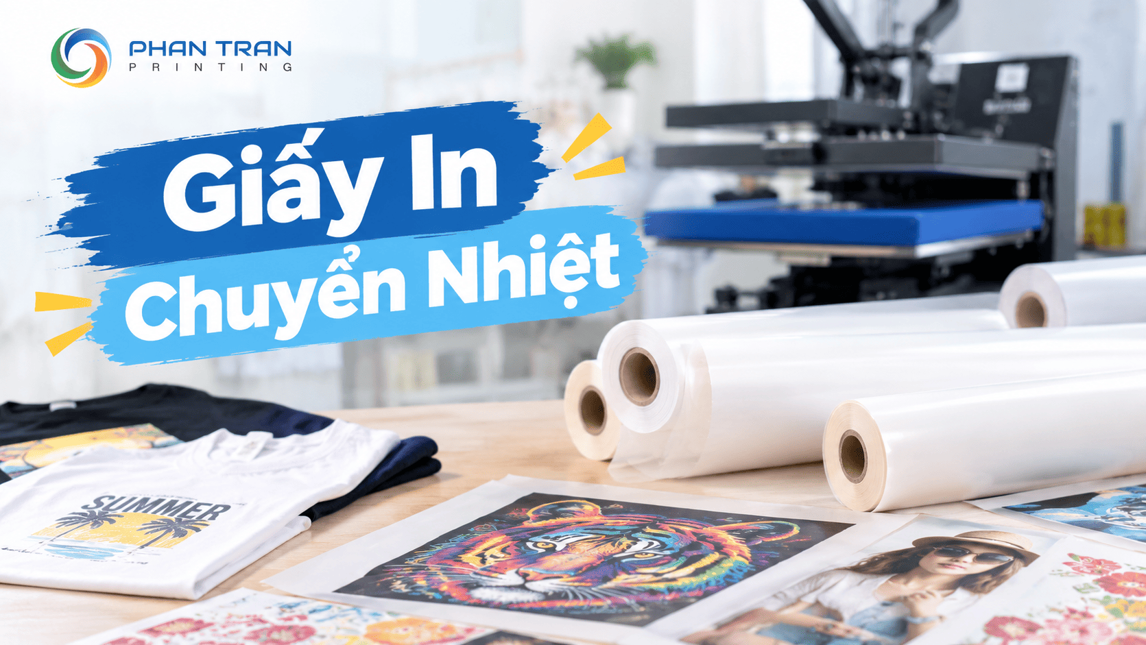 Giấy In Chuyển Nhiệt: 6 Loại Phổ Biến Đột Phá Và Cách Chọn Cực Chuẩn