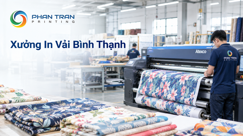 Xưởng In Vải Bình Thạnh: 5 Tiêu Chí Chuẩn Xác Nhất 2026