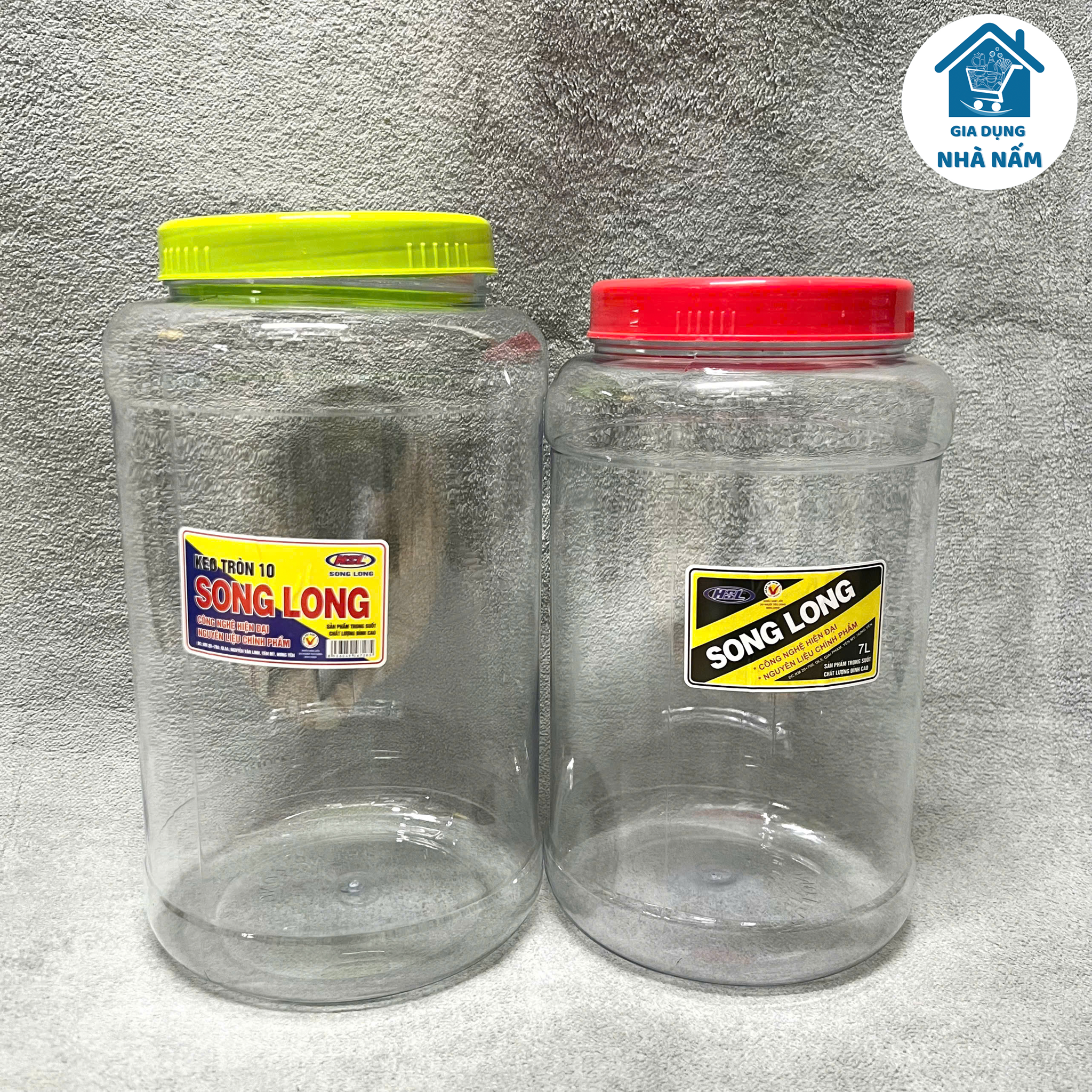 Lọ Nhựa Song Long 7L – 10L: Giải pháp tiện lợi cho mọi căn bếp Việt
